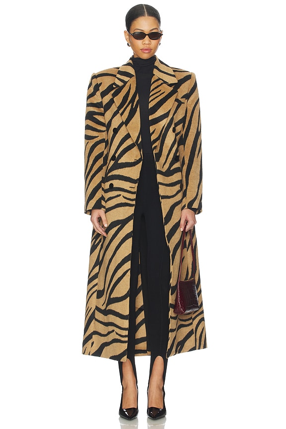 view 2 of 4 MANTEAU PETAL in Zebra