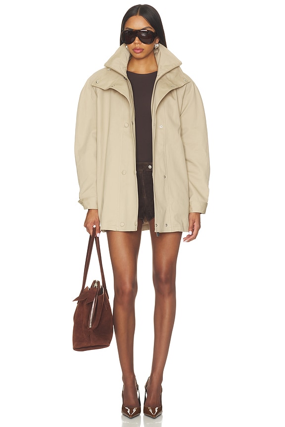 view 2 of 4 Camila Trench Jacket in Sand