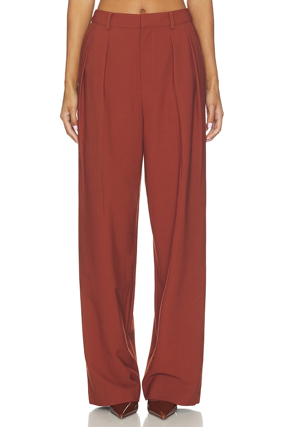 view 2 of 7 Caro Pant in Copper Clay