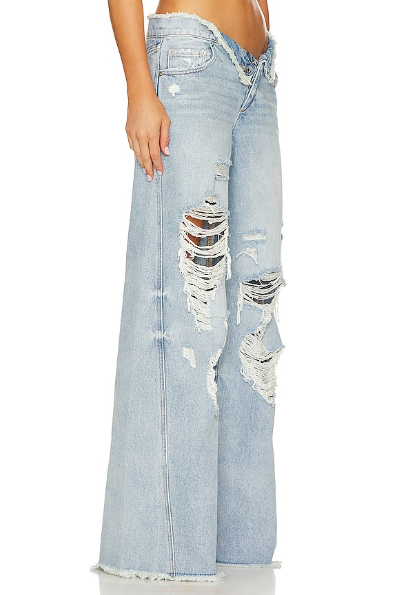 view 2 of 4 Ollie Wide Leg Jean in Coastline