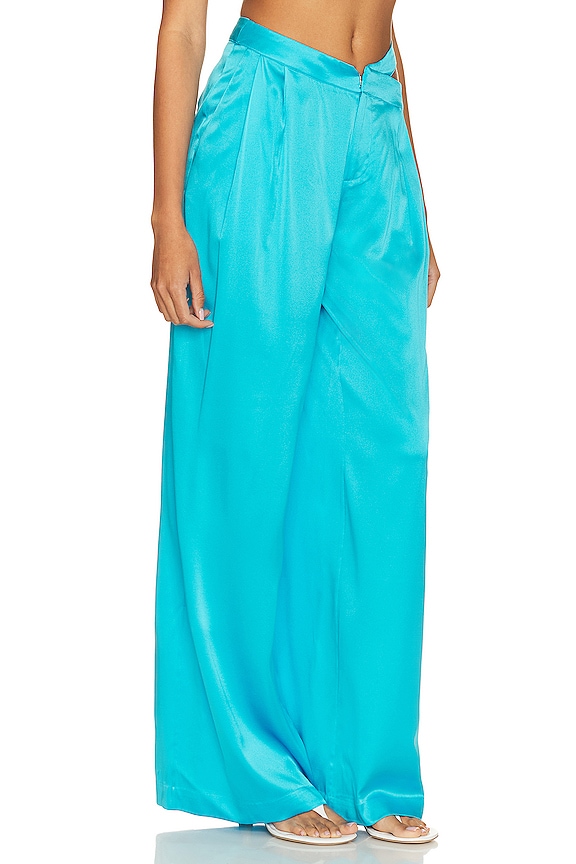 view 2 of 4 Zarri Pant in Turquoise