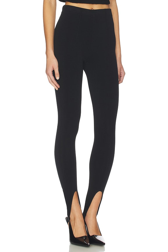 view 2 of 6 Kelsey Stirrup Legging in Black