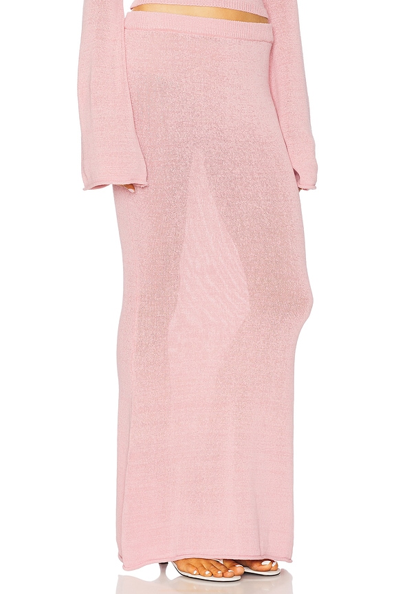 view 2 of 6 Kora Maxi Skirt in Coral Blush
