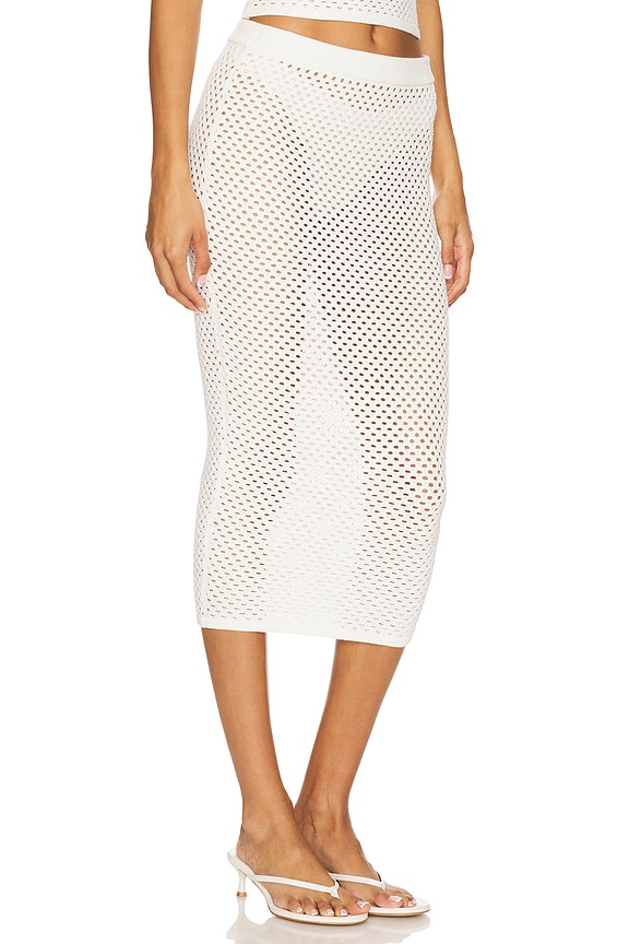 view 2 of 6 Soren Skirt in Porcelain