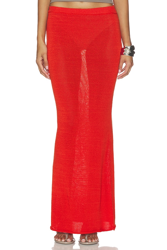 view 1 of 6 FALDA KORA in Scarlet Flame