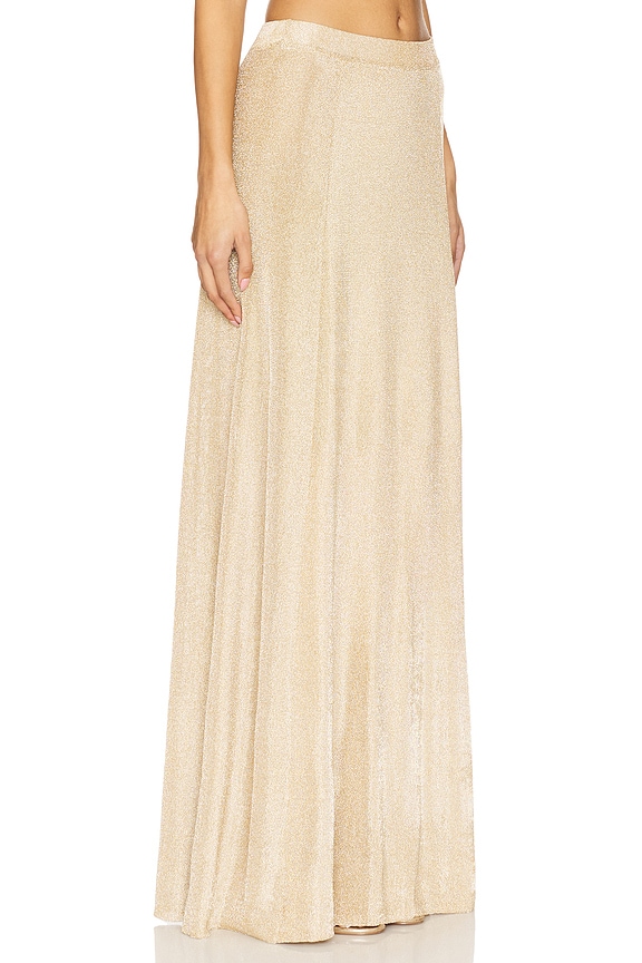 view 2 of 6 Alice Maxi Skirt in Gold