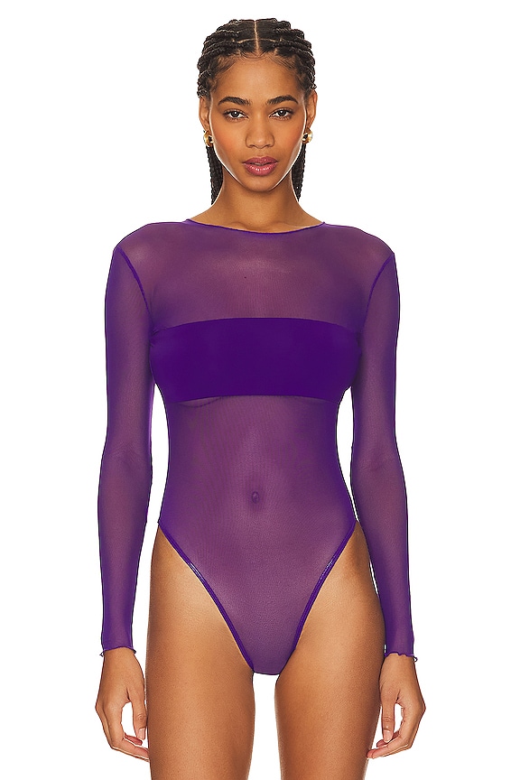 view 2 of 5 Rizzo Bodysuit in Violet Indigo