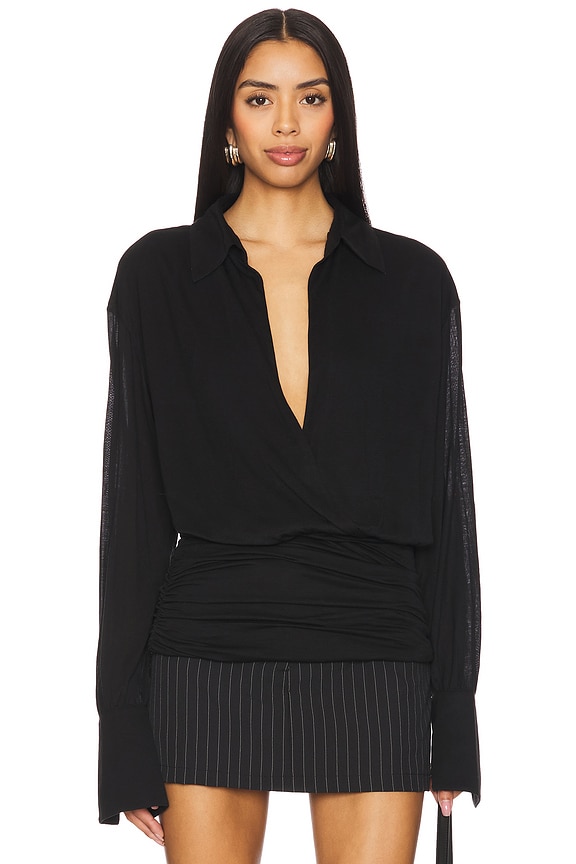 view 2 of 5 Aurora Top in Black
