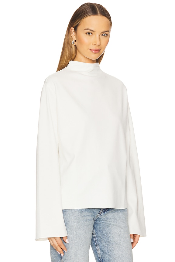 view 2 of 4 Carla Blouse in Eggshell