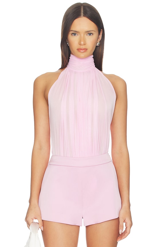 view 1 of 5 Isola Bodysuit in Dusty Pink