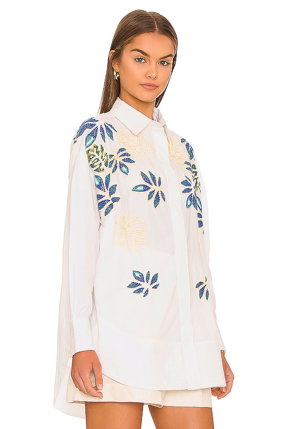 view 2 of 5 Benson Shirt in White