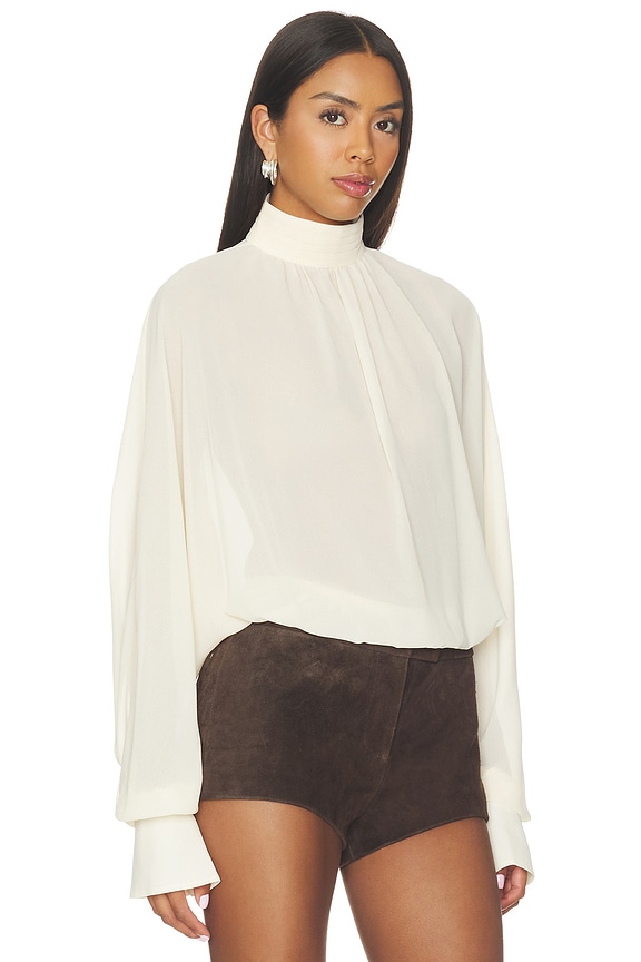 view 2 of 4 Farran Blouse in Eggshell