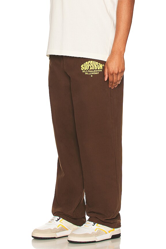 view 2 of 4 Self Realization Pant in Brown