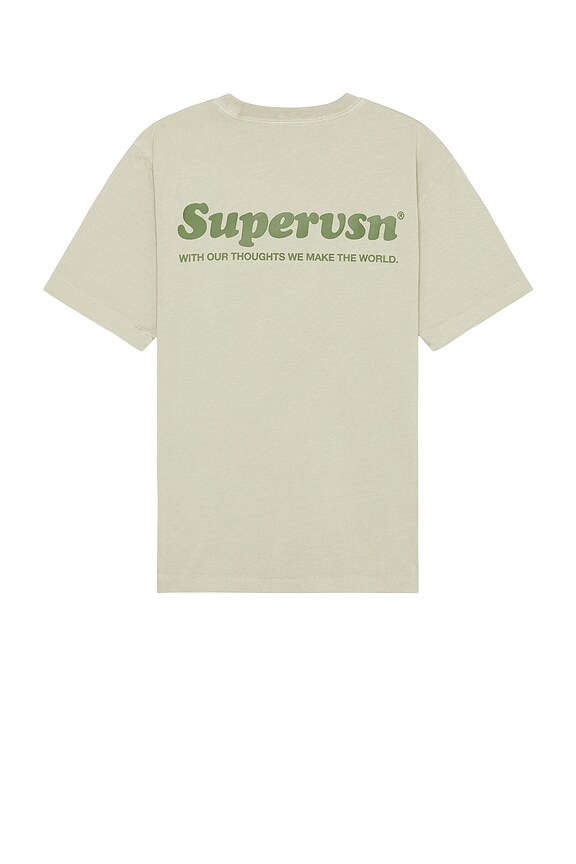 view 2 of 3 Thinking Different Tee in Sage