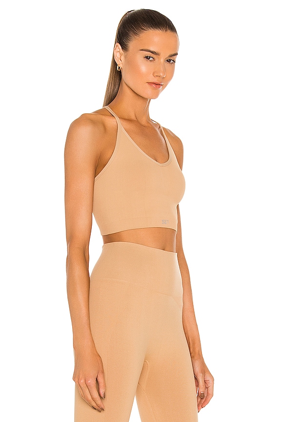 view 2 of 4 X REVOLVE Ribbed V Sports Bra in Pampas