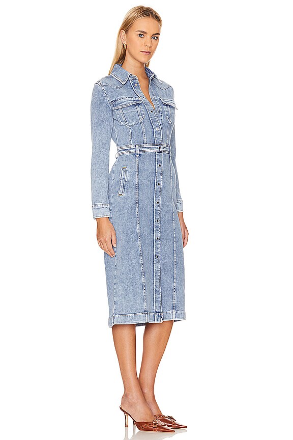 view 2 of 3 LUXE 원피스 in Morning Sky