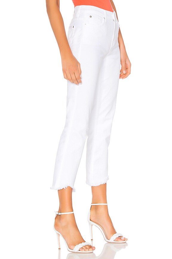 view 2 of 4 JEAN PIERNA RECTA EDIE in White Fashion