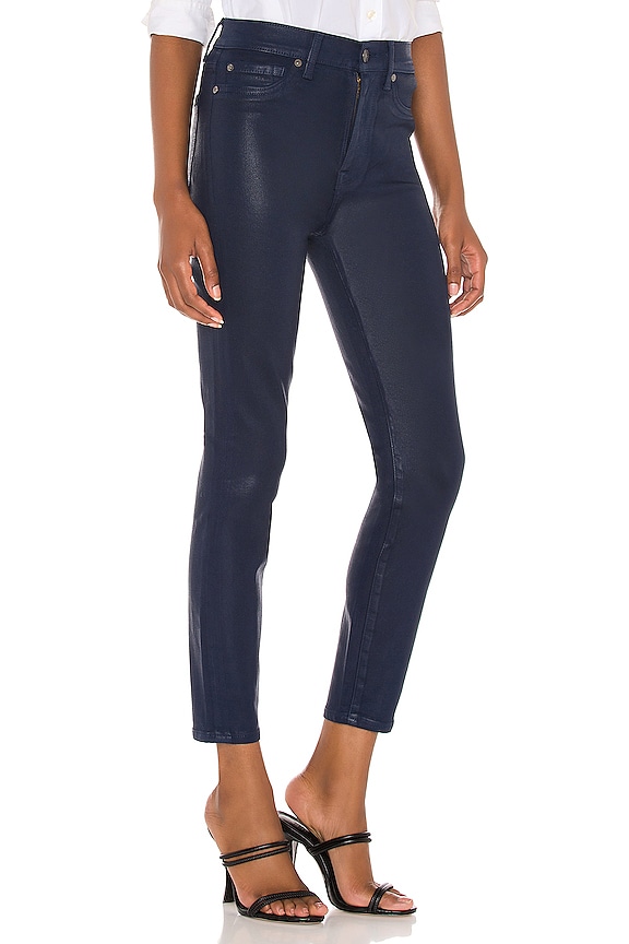 view 2 of 4 JEAN SKINNY ANKLE SKINNY in Ink Coated