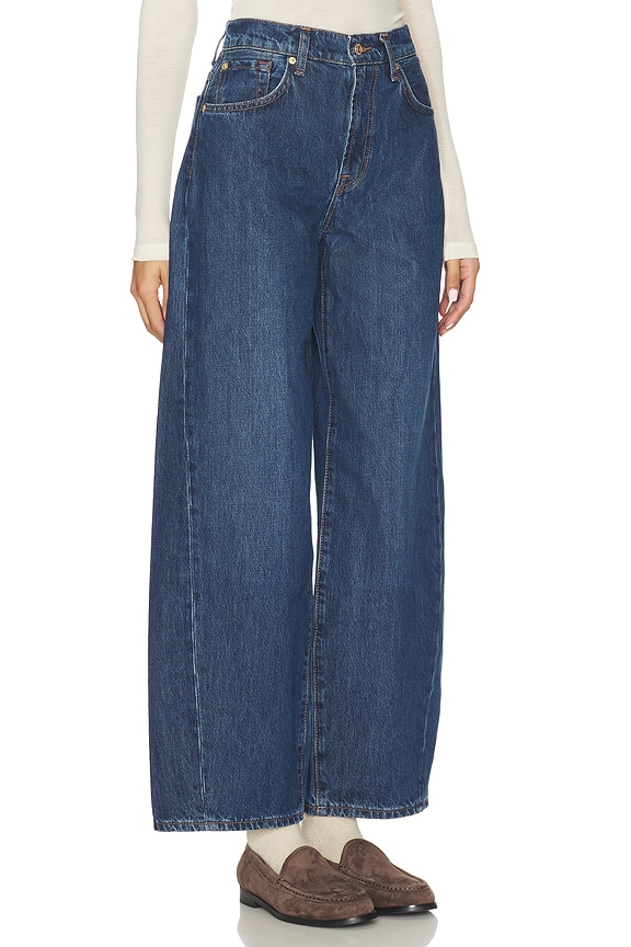 view 2 of 6 Twisted Bonnie Horseshoe Jeans in Radar