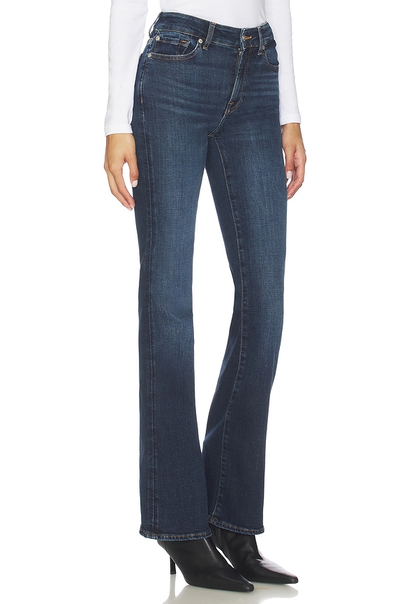 view 2 of 6 The Leggy Bootcut Jeans in Midnight Fade