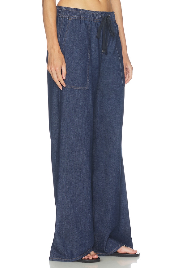 view 2 of 6 Utility Pull On Wide Leg Jean in Halona