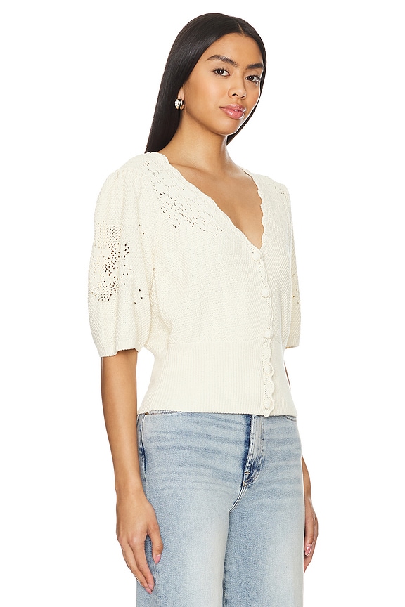 view 2 of 4 WESTERN カーディガン in Bone