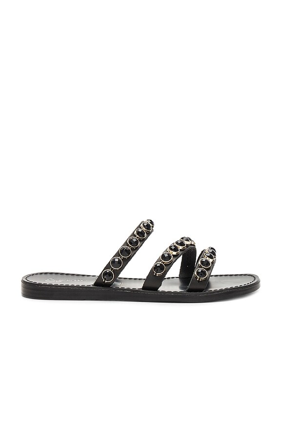 view 1 of 5 Stress Free Slide in Black