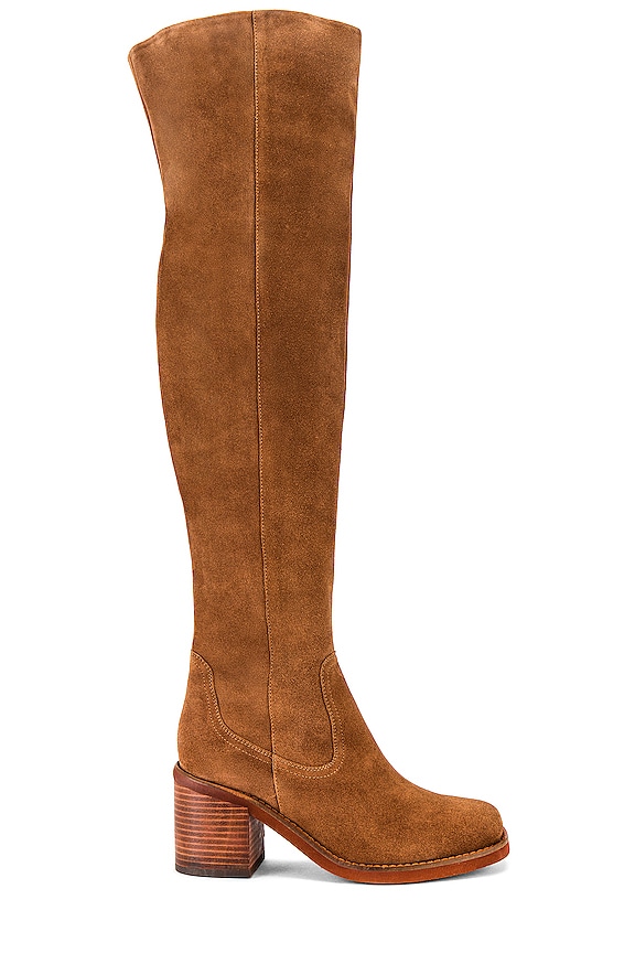 view 1 of 5 BOTTINES OVERHEARD in Cognac Suede
