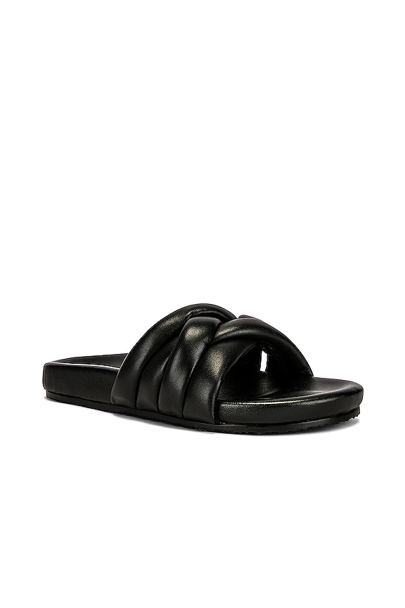 view 2 of 5 GLOW サンダル in Black Leather