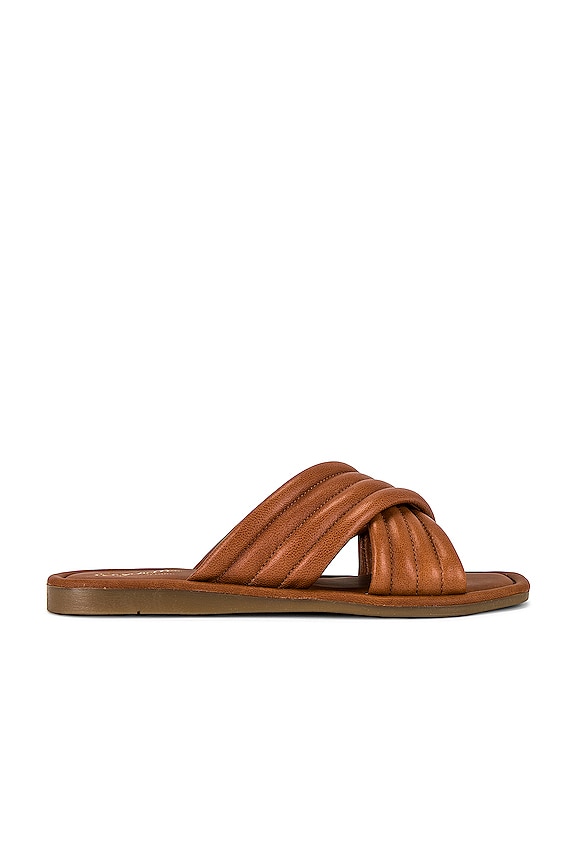 Seychelles Word For Word Slide in Tan Leather | REVOLVE