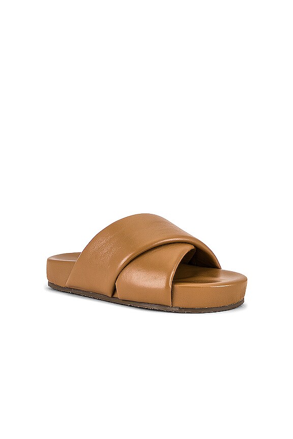 view 2 of 5 Heartfelt Slides in Tan Leather