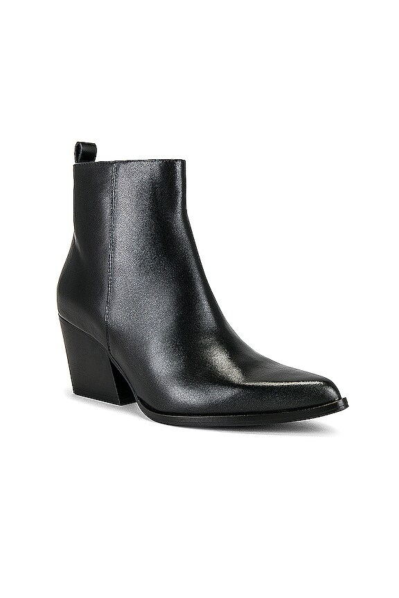 view 2 of 5 Aboard Bootie in Black Leather