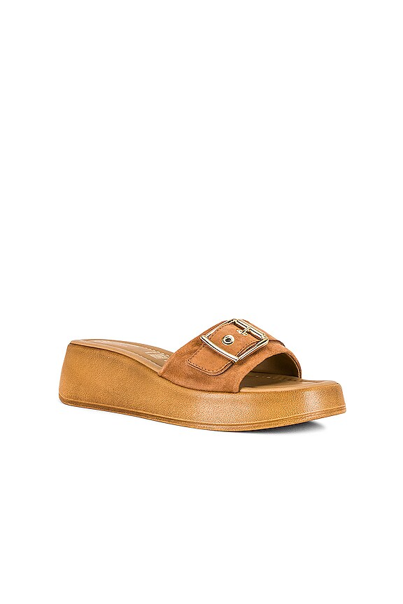 view 2 of 5 Cherry Sandals in Cognac Suede