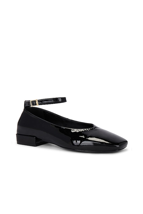 view 2 of 5 БАЛЕТКИ PUMPKIN in Black Patent