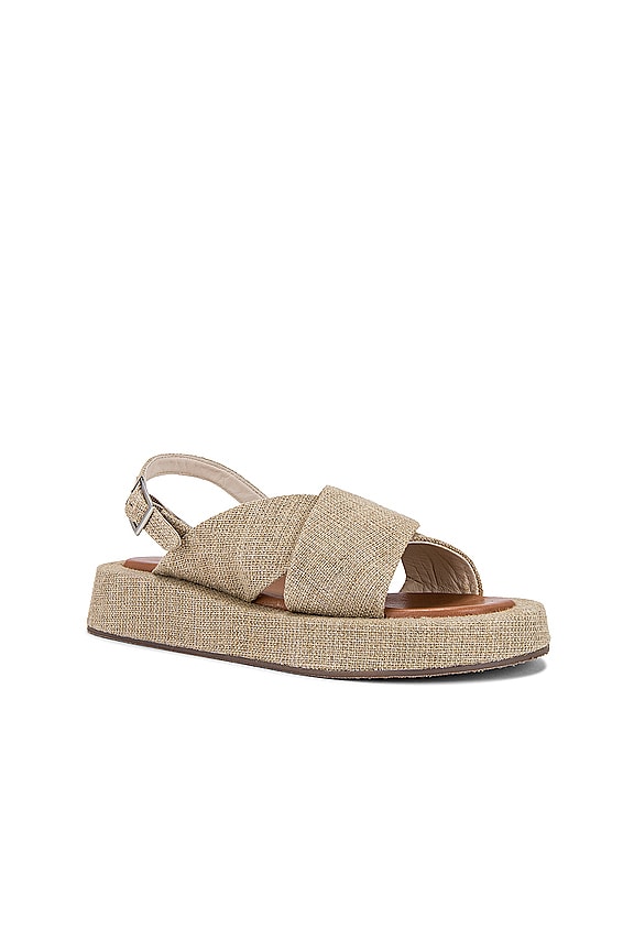 view 2 of 5 SANDALES JUST FOR FUN in Natural