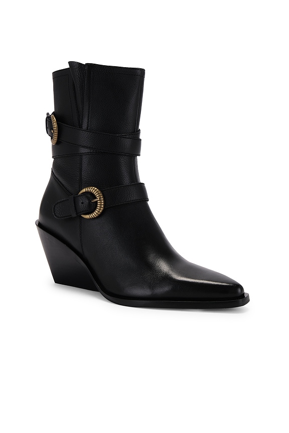 view 2 of 5 Speak Up Boot in Black Leather