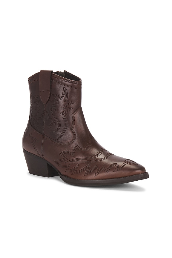 view 2 of 5 Eagle Rock Boot in Dark Brown Leather