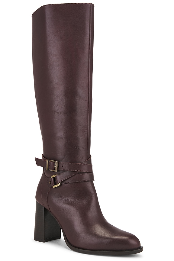 view 2 of 5 Patricia Boot in Chocolate Leather