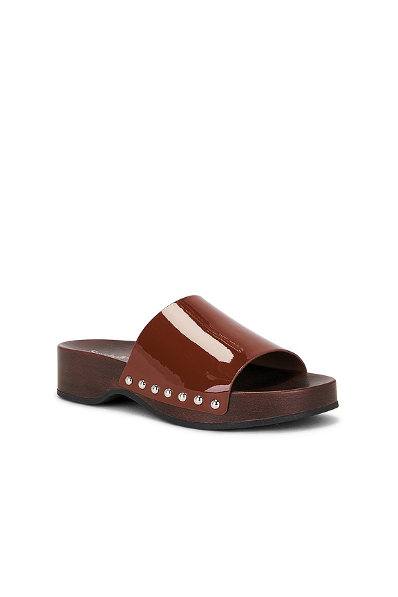 view 2 of 5 Fantasy Sandal in Brown Patent