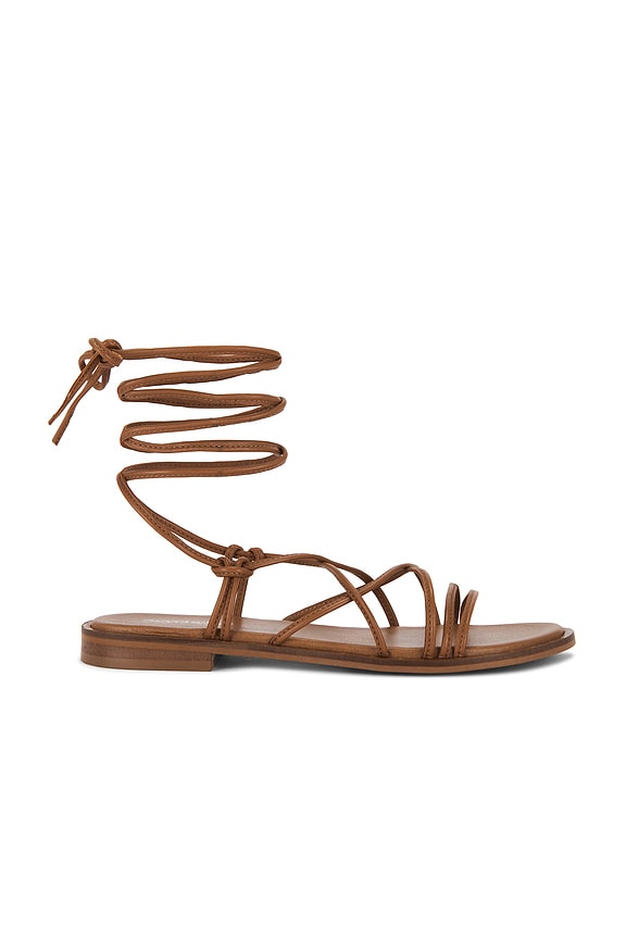 view 1 of 5 Lighthouse Sandal in Tan Leather