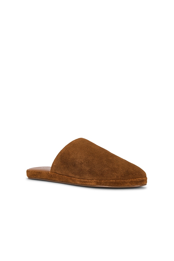 view 2 of 5 My Life Slide in Brown Suede