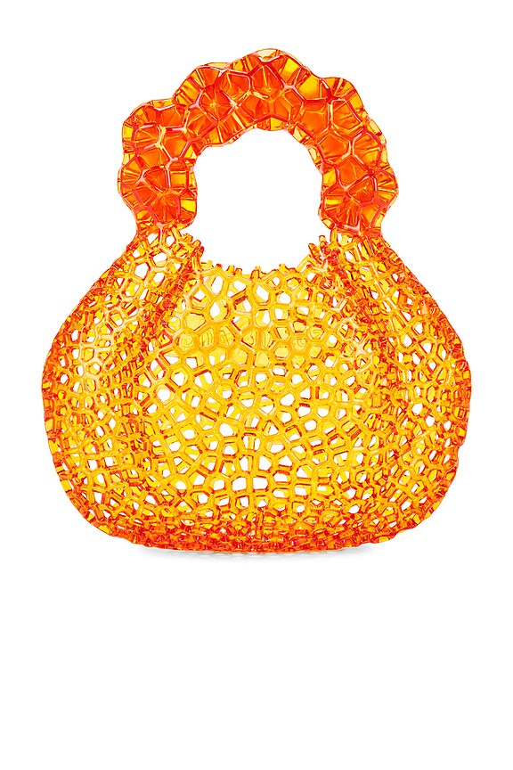 view 2 of 4 3d Printed Honeycomb Bag in Orange