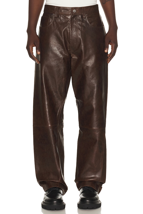 view 1 of 5 PANTALON in Brown