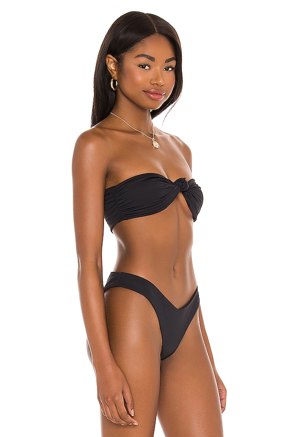 view 2 of 4 TOP BANDEAU LELE in Black