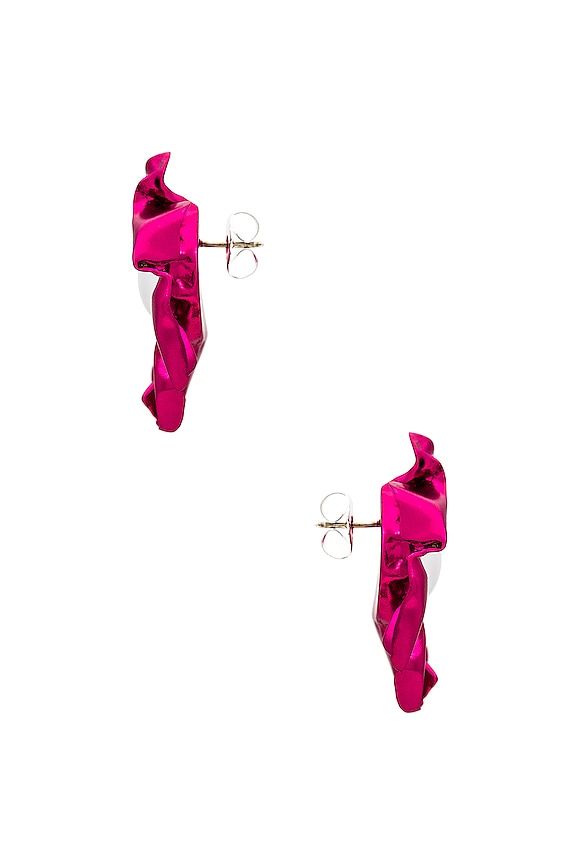 view 2 of 3 Titania Earrings in Fuchsia