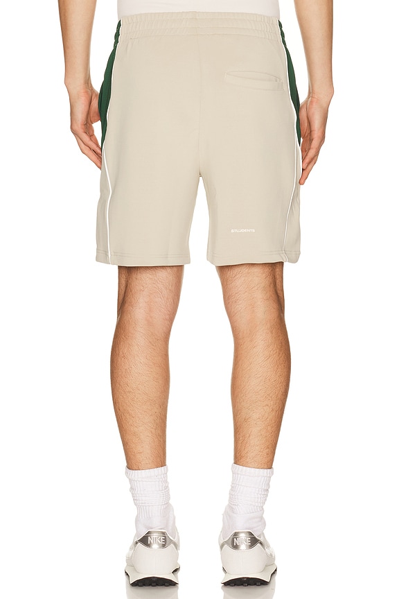 view 2 of 4 Exhibition Track Shorts in Sand