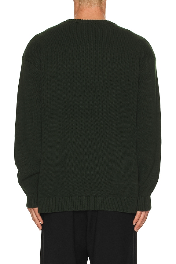 view 2 of 5 Oakridge Knit Crew Sweater in Pine