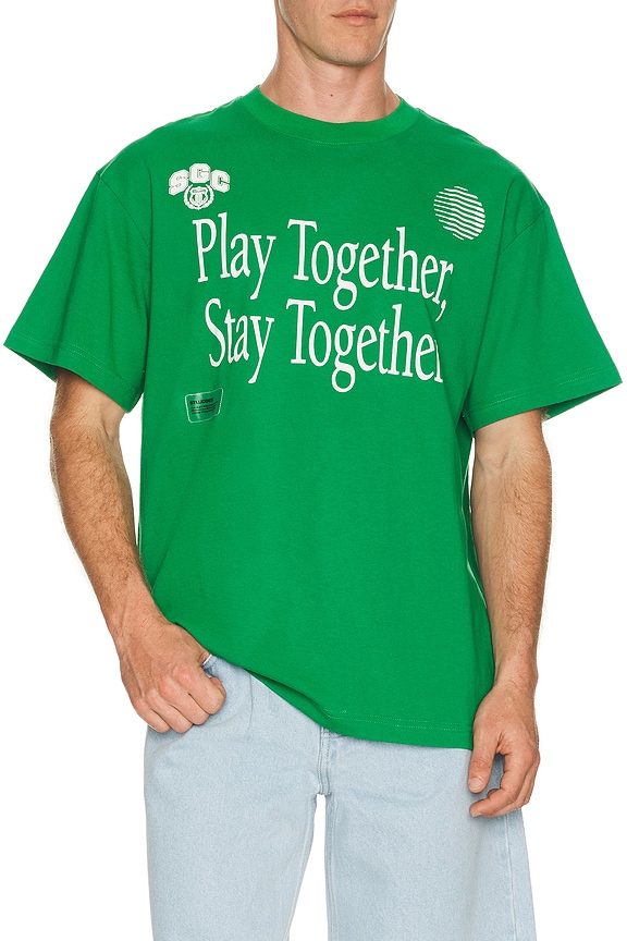 view 1 of 4 Stay Together Tee in Green