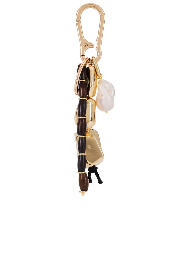 view 2 of 3 Bag Charm in Gold