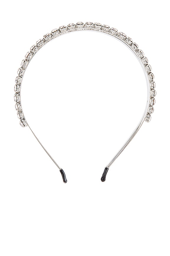 view 2 of 3 SERRE-TÊTE CRISTAL INNOCENCE in Silver